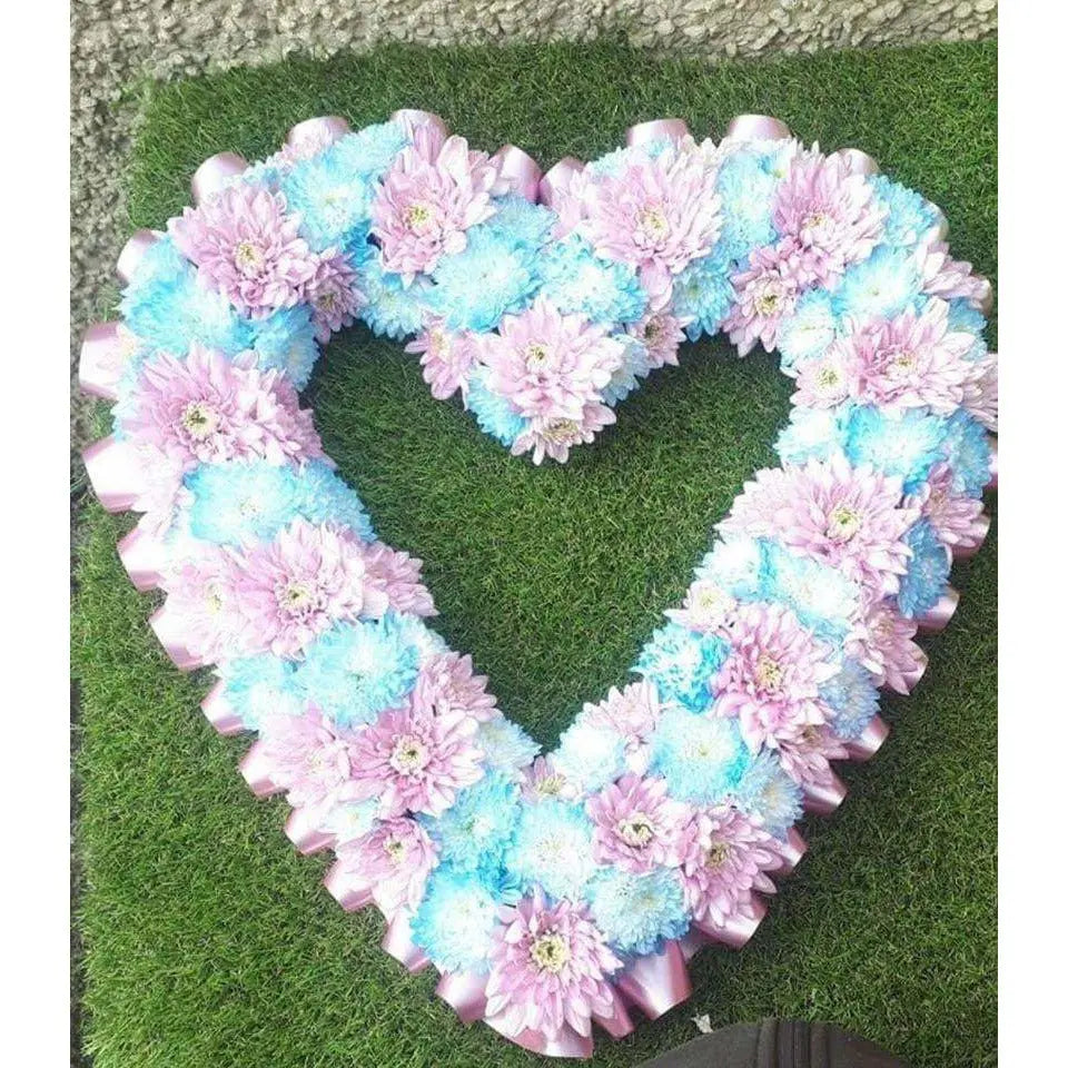 Funeral Flowers Lisburn - Heart Posies - Mandies Creations Florist