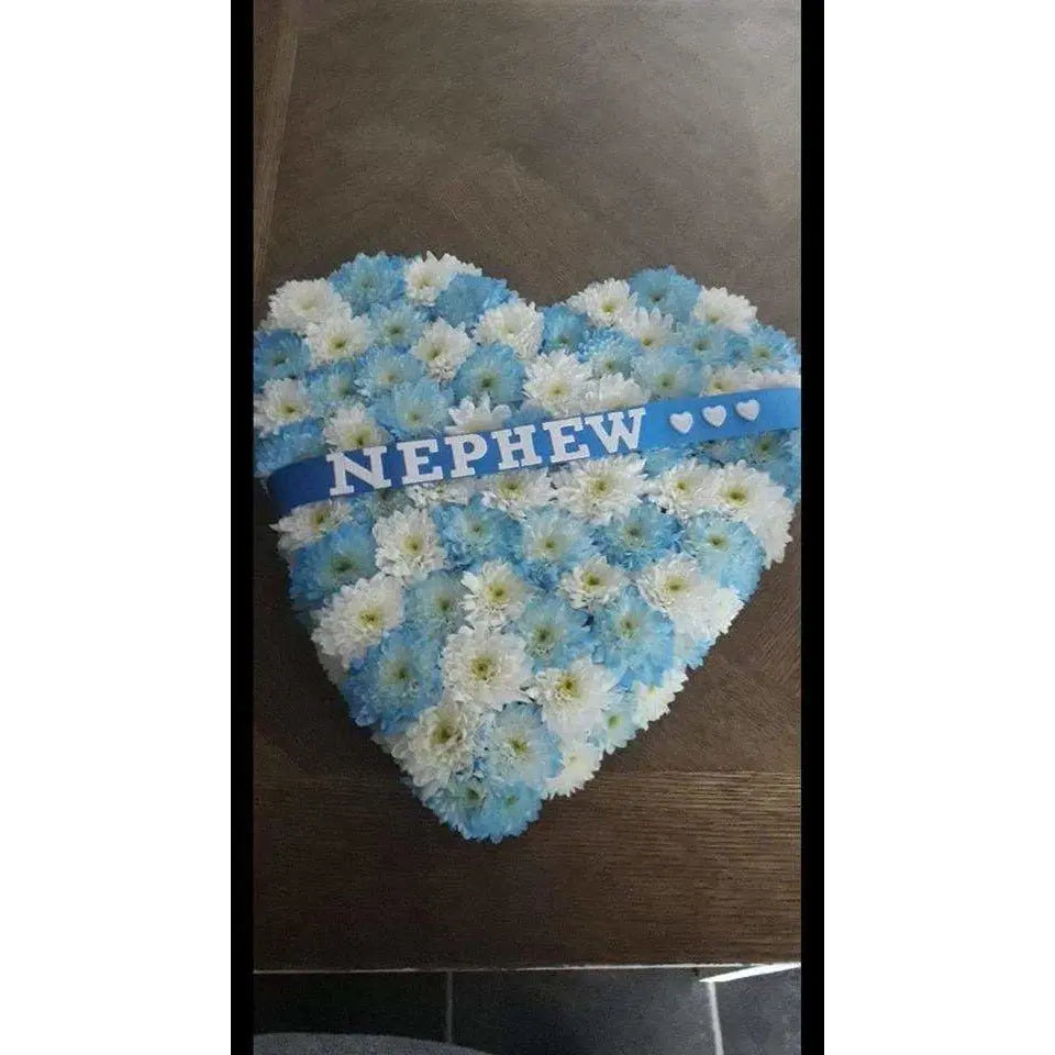 Funeral Flowers Lisburn - Heart Posies - Mandies Creations Florist