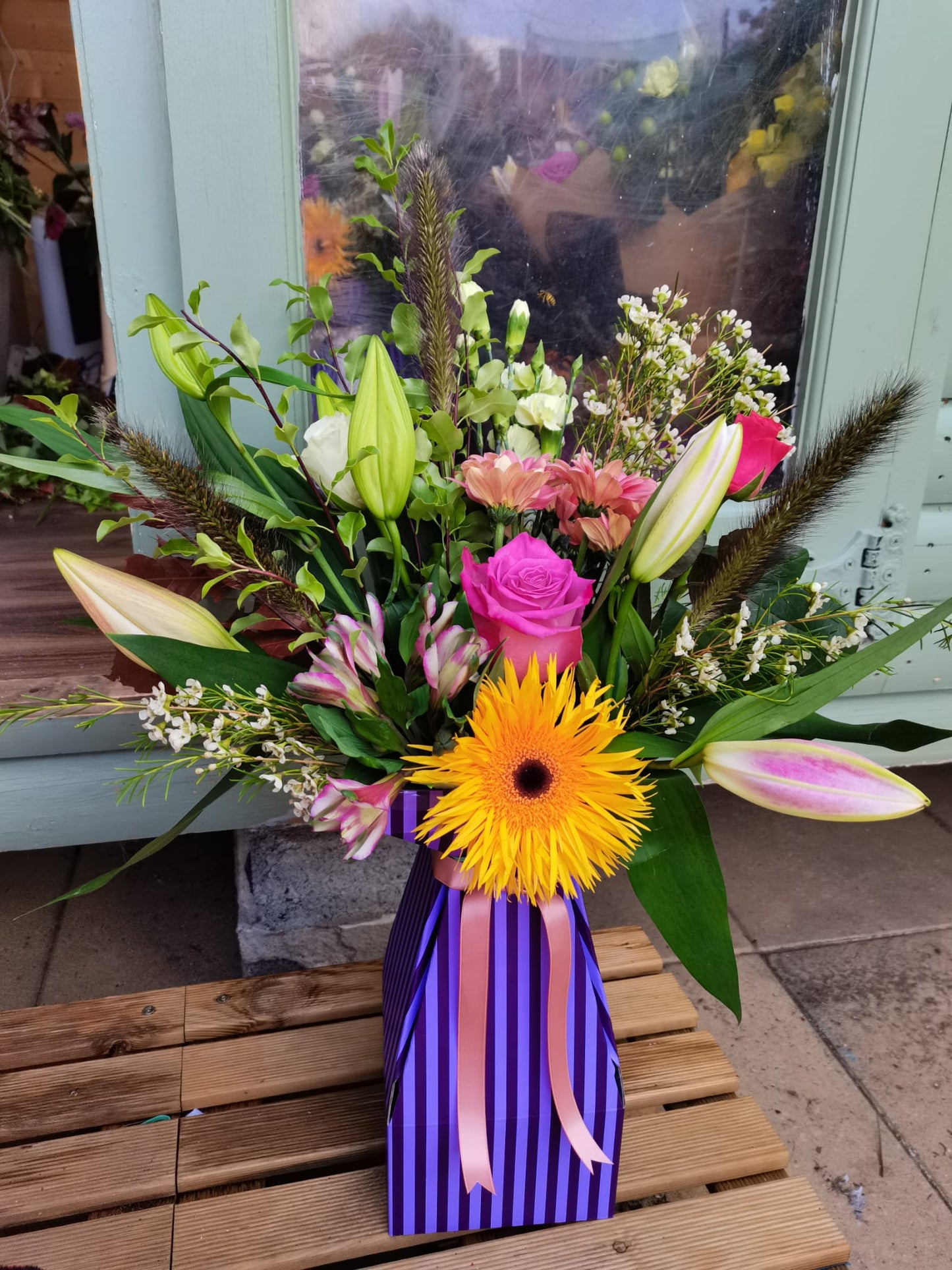 Flower Shop in Lisburn - Seasonal Special Vase Box Bouquet