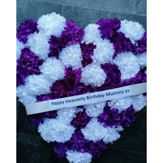 Funeral Flowers Lisburn - Heart Posies